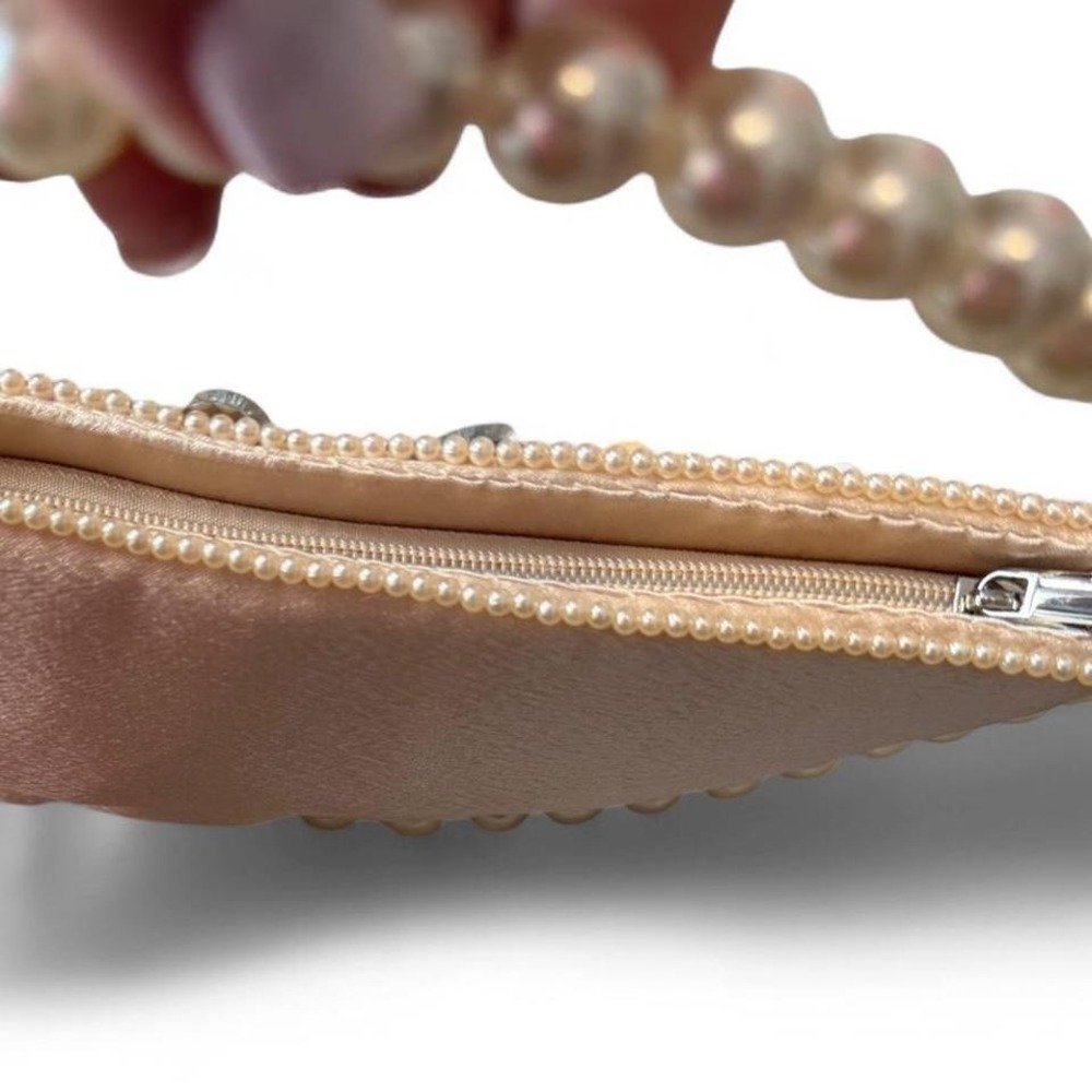 Haute Hippie 3D Floral Beaded Statement Bag - Picture 6 of 8